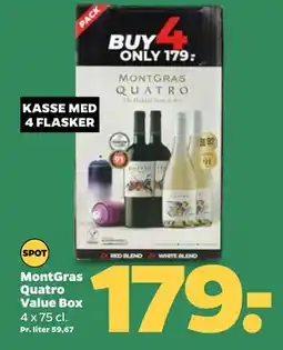 Netto MontGras Quatro Value Box, DKK 179 tilbud