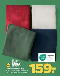 Netto Jacquardvævet dug, DKK 159 tilbud