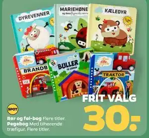 Netto Rør og føl bog, Pegebog, DKK 30 tilbud