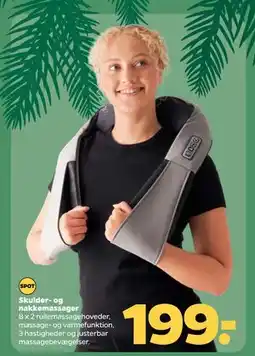 Netto Skulder- og nakkemassager, DKK 199 tilbud
