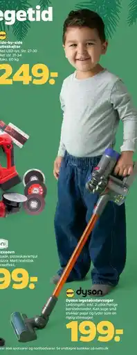 Netto Dyson legetøjsstøvsuger, DKK 199 tilbud