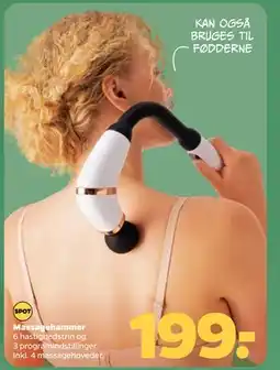 Netto Massagehammer, DKK 199 tilbud