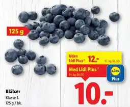 Lidl Blåbær, DKK 12, App-pris tilbud