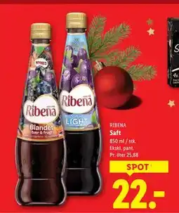 Lidl Saft, DKK 22 tilbud