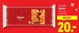 Lidl Klejner, DKK 20 tilbud