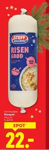 Lidl Risengrød, DKK 22 tilbud