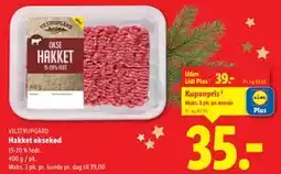 Lidl Hakket oksekød, DKK 39, App-pris tilbud