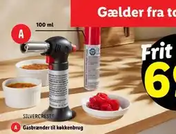 Lidl Gasbrænder til køkkenbrug, DKK 69 tilbud