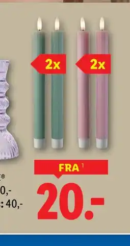 Lidl Lysestage, DKK 20 tilbud