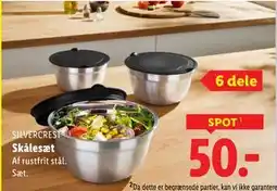 Lidl Skålesæt, DKK 50 tilbud