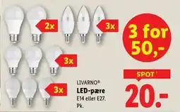 Lidl LED-pære, DKK 20 tilbud