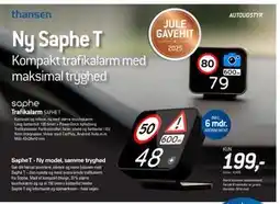 Thansen Trafikalarm, DKK 199 tilbud