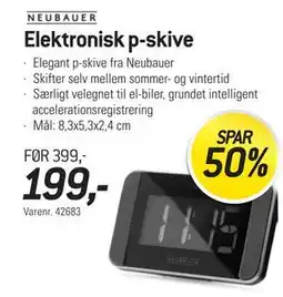 Thansen Elektronisk p-skive, DKK 199 tilbud