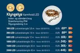 Thansen Klyngelys tilbud