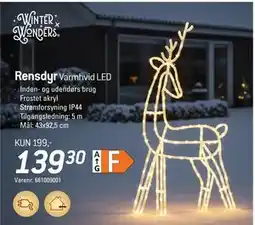 Thansen Rensdyr, DKK 139.3 tilbud