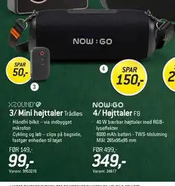 Thansen 4/ Højttaler, DKK 349 tilbud