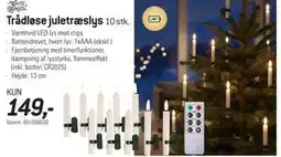 Thansen Trådløse juletræslys, DKK 149 tilbud