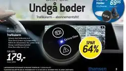 Thansen Trafikalarm, DKK 179 tilbud