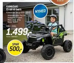 Thansen El-bil til børn, DKK 1499 tilbud