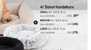 Thansen Donut hundekurv tilbud