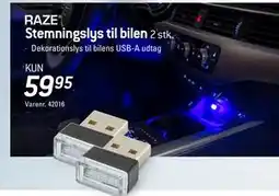 Thansen Stemningslys til bilen, DKK 59.95 tilbud