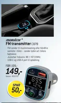 Thansen FM transmitter, DKK 149 tilbud