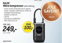 Thansen Mikro kompressor, DKK 249 tilbud