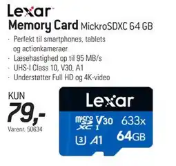 Thansen Memory Card, DKK 79 tilbud