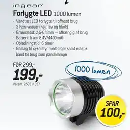 Thansen Forlygte LED, DKK 199 tilbud