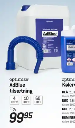 Thansen AdBlue tilsætning tilbud