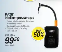 Thansen Mini kompressor, DKK 99.5 tilbud