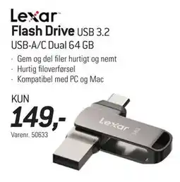 Thansen Flash Drive, DKK 149 tilbud