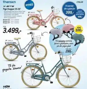 Thansen Pige Shopper 20-26, DKK 3499 tilbud