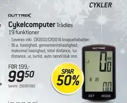 Thansen Cykelcomputer, DKK 99.5 tilbud