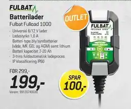 Thansen Batterilader, DKK 199 tilbud