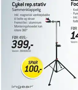 Thansen Cykel rep.stativ, DKK 399 tilbud
