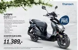 Thansen Scooter, DKK 9999 tilbud