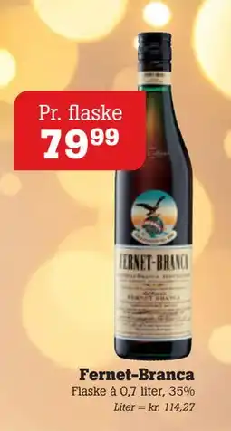 Poetzsch Padborg Fernet-Branca, DKK 79.99 tilbud