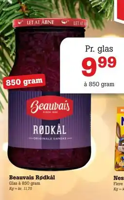 Poetzsch Padborg Beauvais Rødkål, DKK 9.99 tilbud