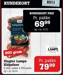 Poetzsch Padborg Slagter Lampe Kålpølser, DKK 79.99, App-pris tilbud