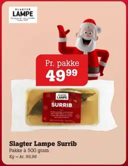Poetzsch Padborg Slagter Lampe Surrib, DKK 49.99 tilbud