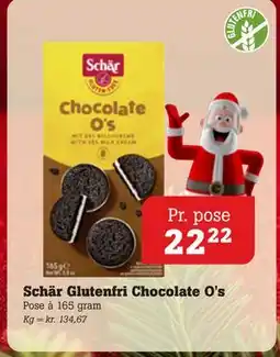 Poetzsch Padborg Schär Glutenfri Chocolate O's, DKK 22.22 tilbud