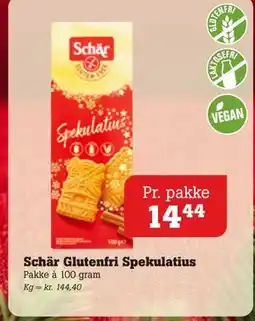 Poetzsch Padborg Schär Glutenfri Spekulatius, DKK 14.44 tilbud