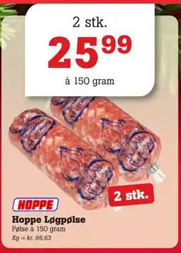 Poetzsch Padborg Hoppe Løgpølse, DKK 25.99 tilbud