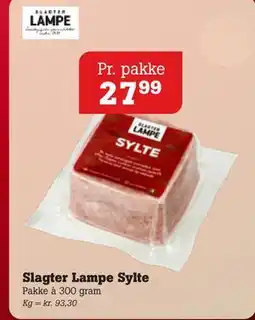 Poetzsch Padborg Slagter Lampe Sylte, DKK 27.99 tilbud