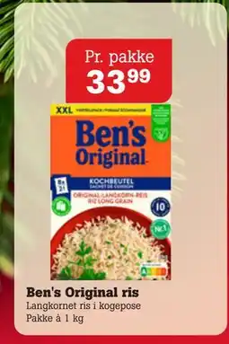 Poetzsch Padborg Ben's Original ris, DKK 33.99 tilbud