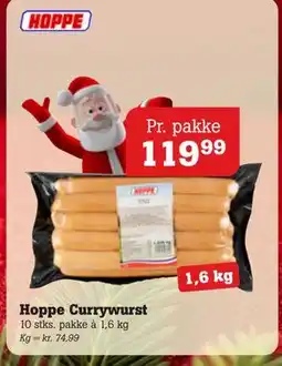 Poetzsch Padborg Hoppe Currywurst, DKK 119.99 tilbud