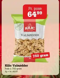 Poetzsch Padborg Kilic Valnødder, DKK 64.99 tilbud