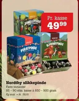 Poetzsch Padborg Nordthy slikkepinde, DKK 49.99 tilbud