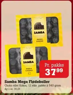 Poetzsch Padborg Samba Mega Flødeboller, DKK 37.99 tilbud